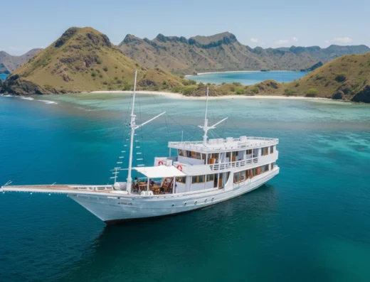 Segeltour Komodo 3 Tage / 2 Nächte AHSANA Phinisi, 7 Kabinen – Boot in Labuan Bajo (Stadt), Labuan Bajo