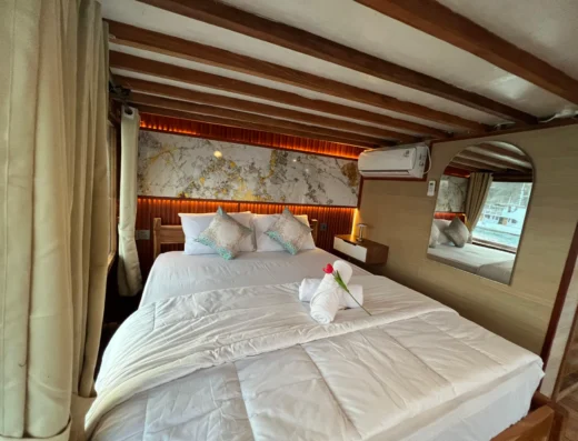 Segeltour Komodo 3 Tage / 2 Nächte mit GAN Superior Phinisi, 5 Superior-Kabinen – Boot in Labuan Bajo (Stadt), Labuan Bajo