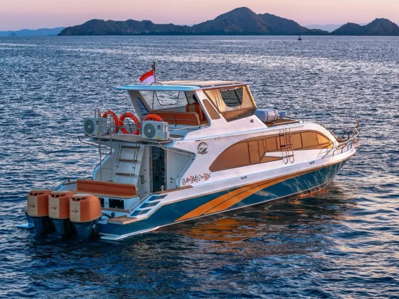 One Day Trip Sailing Komodo with Dregs Gareng — Boat in Labuan Bajo Town, Labuan Bajo