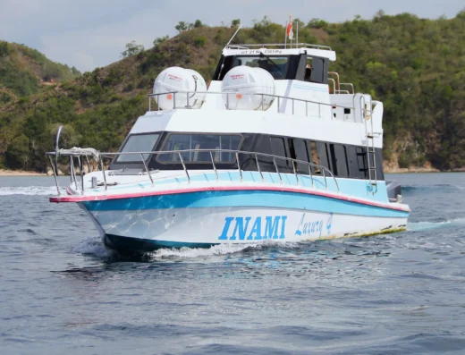 One Day trip Sailing Komodo with INAMI Luxury Speedboat — Boat in Labuan Bajo Town, Labuan Bajo