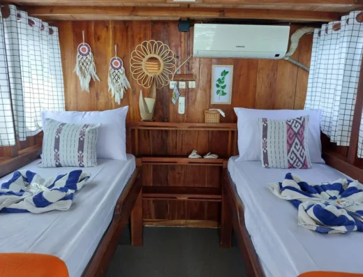 Sailing Komodo 3D2N with AYLA Superior 4 Cabin — Boat in Labuan Bajo Town, Labuan Bajo