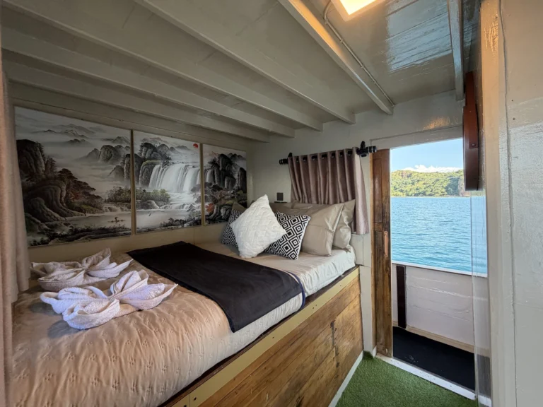 Sailing Komodo 3D2N with SANTEMEKO Phinisi — Boat in Labuan Bajo Town, Labuan Bajo